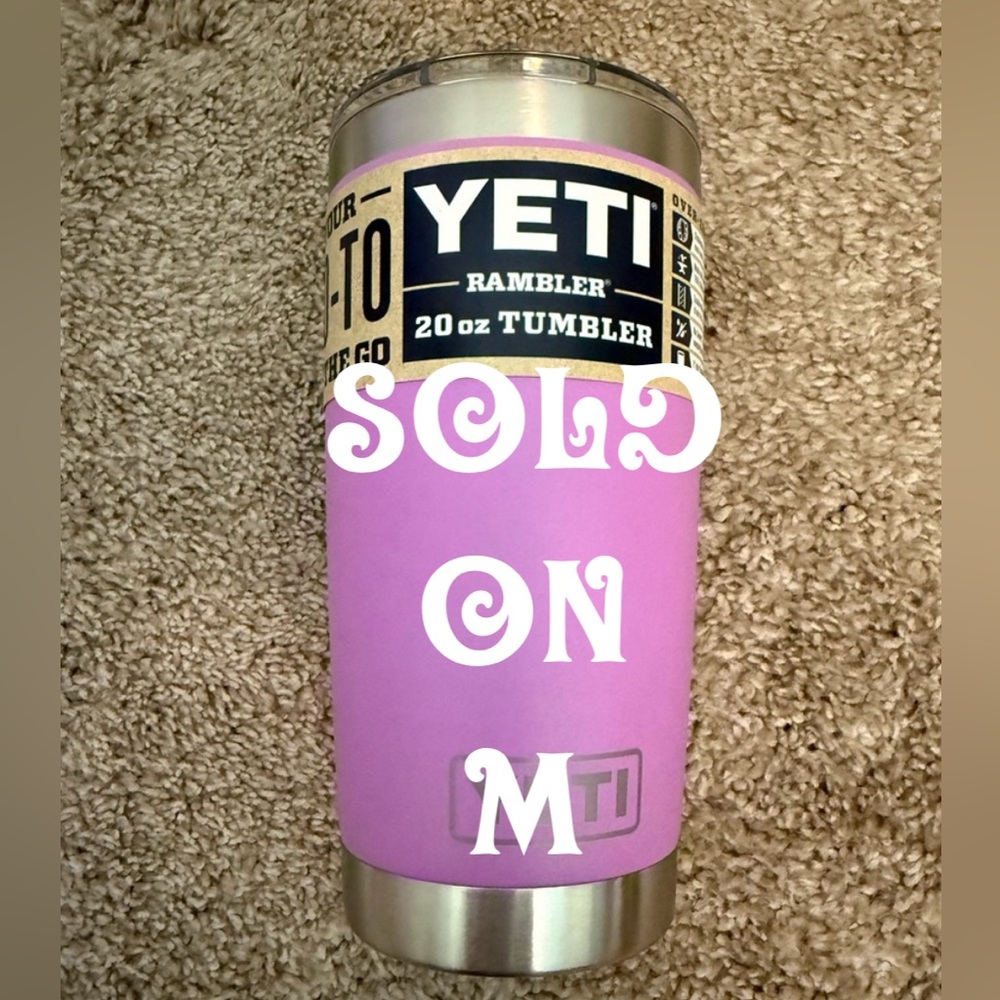 YETI Rambler 20 oz Tumbler - Desert Bloom